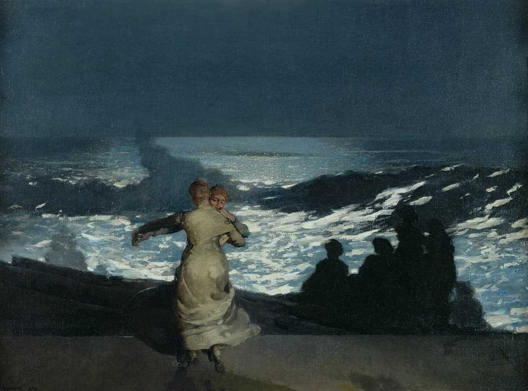 Summer Night by Winslow Homer, a personal favorite